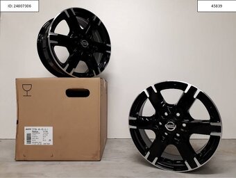 Nissan Navara alu disky 7J 6x114,3 R16 ET45 1246 - 2