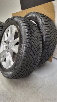 Na predaj originál disky Škoda Triton 17" + zimné pneumatik - 2