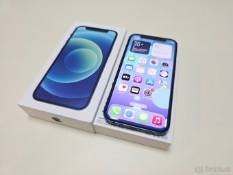 APPLE IPHONE 12 MINI 64GB BLUE,BATERKA 100% - 2