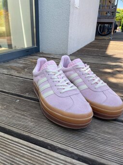 Adidas Sneakersy Gazelle Bold Ružové - 2