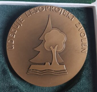 Medaila Lesoprojekt Zvolen (Poldaufová) - 2