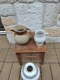 Keramický džbán a váza - 2