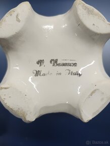 Porcelánová váza Zn. V. Bassano Italy - 2