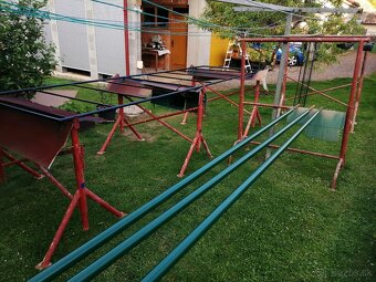 Nastaviteľné stavebne kozy s poz. podlazkami VOLNE - 2