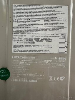 Vonk. jednotka Hitachi Yutaki  RAS-8WHN na nahradne diely - 2