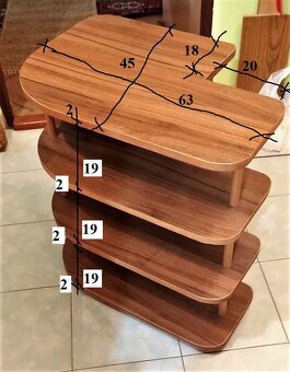 Predám stojan na obuv – botník, policovú skrinku - 2