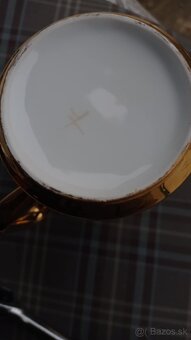 Porcelánová kávová súprava - retro - 2