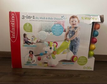 odrážadlo 3v1 Infantino - 2