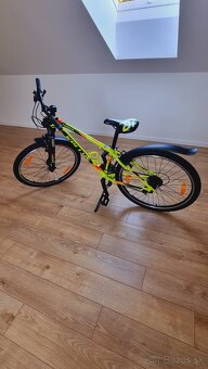Bicykel Kellys NAGA 70 Neon lime 13.5" ram velkost 26 - 2