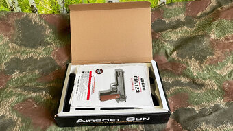 Predám airsoftovú pištoľ CYMA CM.123 + príslušenstvo - 2