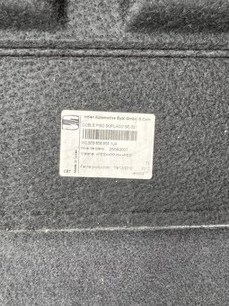 SEAT ALTEA XL podlaha koberec kufra W0 5P8 858 855 1UA - 2