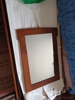 Starožitný rozťahovací stôl, zrkadlo - 2