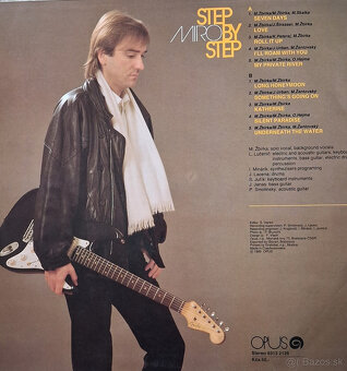 Retro gramofónová LP platňa Miro Žbirka - Step by step - 2