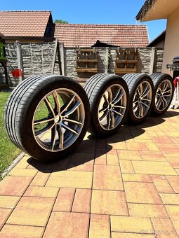 Predám OEM alu disky BMW R18 aj s letnými pneu - 2