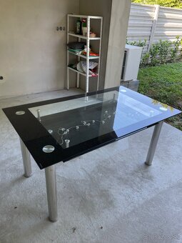 Sklennený stôl 150x90 - 2