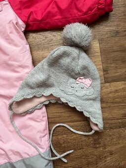 Zimný detsky overal s ciapkou - 2