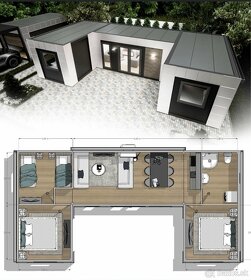 Mobilny dom,modulový dom,kancelária záhradný domček - 2