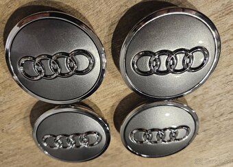 Nové stredové krytky AUDI - 61mm - 2