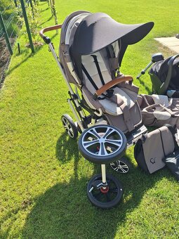 Kočík Gesslein F6/F10 Air + vajíčko Recaro - 2