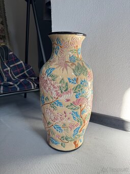 Vintage Vietnamská keramická váza - 2