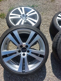 Disky 5x100 r17 aj s gumami - 2
