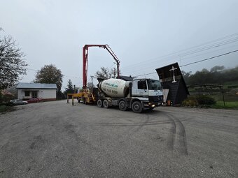 PREDAJ, DOPRAVA A ČERPANIE BETÓNU - 2