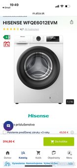 Práčka Hisense - 2