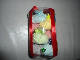 10x Šumivý púder v darčekovom balení - 2