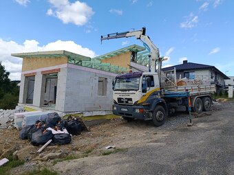 Zemné a výkopové práce/transport materialov - 2