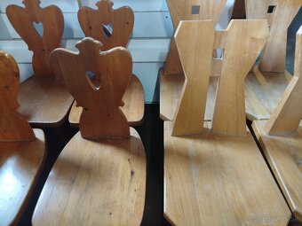 Drevené stolicky /súprava 4ks - 2