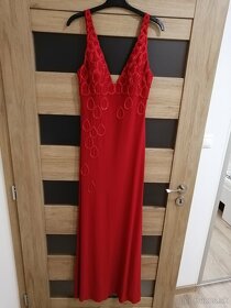 Spoločenské šaty červené - 2