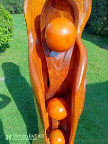Dřevěné sochy - Abstrak - 2