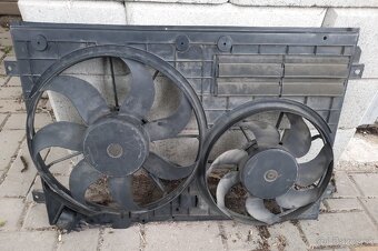 Octavia II Ventilátor chladiča. - 2