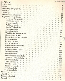 Slovenská ľudová výšivka - Technika a ornamentika - 2
