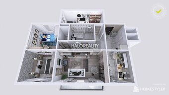 HALO reality - Predaj, štvorizbový byt Brezová pod Bradlom - - 2