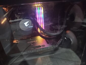 PC i5-9600, gtx 3070ti, 32gb vodne chladenie, aorus, win 11 - 2