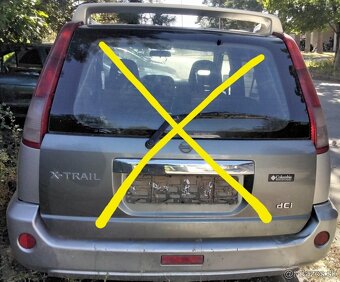Nissan X-trail 2.2 dCi 2004 predám DVERE, KAPOTA,PREVODOVKA, - 2
