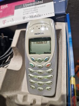 Mobilní telefon Nokia 3410 Silver nepoužitý s krabičkou - 2