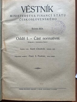 Úradný vestník  1929-1957 - 2