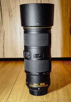 Nikon AF-S 70-200mm f/4G ED VR – profi teleobjektív, výborný - 2
