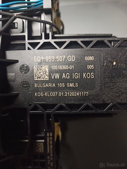 Páčky volantu / volantový krúžok Octavia 4 - 2022. - 2