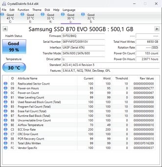 Samsung 870 EVO 500GB - 2