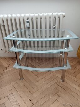 Sklenený stolík - 2
