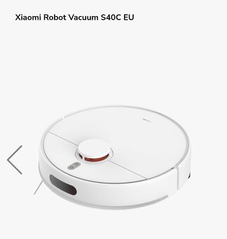 Robotický vysávač xiaomi robot vacuum s40c eu - 2