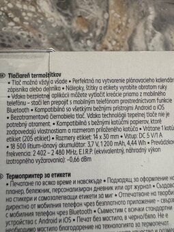 Termalna tlaciaren  stitkov + 1zasobnik - 13€ - 2