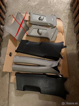 plasty z interieru VW golf 5 combi 2009 - 2