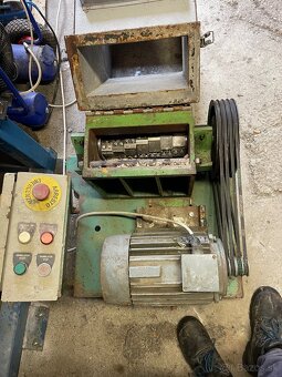 Predám priemyselný drvič káblov – 5,5kW - 2