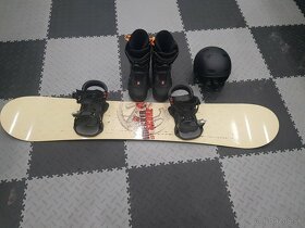 Snowboard , viazanie,  topánky - 2