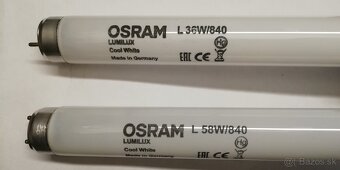 Osram žiarikvy, (trubice neonové) T8 - 2