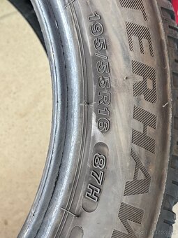 4ks zimné pneu 195/55 R16 - 2